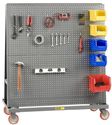 Mobile Pegboard Tool Cart